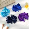 imageOaoleer 20PCS 8 Inch Hair Bows for Girls Grosgrain Ribbon Toddler Hair Accessories with Alligator Clips for Toddlers Baby Girls Kids Teens in PairsStyleB