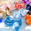 imageOaoleer 20PCS 8 Inch Hair Bows for Girls Grosgrain Ribbon Toddler Hair Accessories with Alligator Clips for Toddlers Baby Girls Kids Teens in PairsStyleC