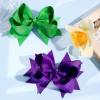 imageOaoleer 20PCS 8 Inch Hair Bows for Girls Grosgrain Ribbon Toddler Hair Accessories with Alligator Clips for Toddlers Baby Girls Kids Teens in PairsStyleA