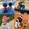 imageOaoleer 40Pcs 45quot Hair Bows Clips Grosgrain Ribbon Alligator Clips Barrettes Hair Accessories for Baby Girls Infants Toddlers Kids Teens Children 45 Inch 20 Colors in Pairs3 Inch Pack of 4020 Colors