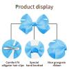 imageOaoleer 40Pcs 45quot Hair Bows Clips Grosgrain Ribbon Alligator Clips Barrettes Hair Accessories for Baby Girls Infants Toddlers Kids Teens Children 45 Inch 20 Colors in Pairs3 Inch Pack of 4040 Colors