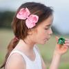 imageOaoleer 40Pcs 45quot Hair Bows Clips Grosgrain Ribbon Alligator Clips Barrettes Hair Accessories for Baby Girls Infants Toddlers Kids Teens Children 45 Inch 20 Colors in Pairs45 Inch Pack of 4040 Colors