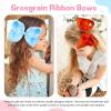 imageOaoleer 40Pcs 45quot Hair Bows Clips Grosgrain Ribbon Alligator Clips Barrettes Hair Accessories for Baby Girls Infants Toddlers Kids Teens Children 45 Inch 20 Colors in Pairs8 Inch Pack of 4040 Colors
