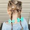 imageOaoleer Hair Bows 30 Colors 4 Inch Grosgrain Ribbon Bows Alligator Clips Hair Barrettes Hair Accessories for Girls Toddler Infants Kids Teens Children3 Inch Pack of 40