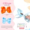 imageOaoleer Hair Bows 30 Colors 4 Inch Grosgrain Ribbon Bows Alligator Clips Hair Barrettes Hair Accessories for Girls Toddler Infants Kids Teens Children4 Inch Pack of 40