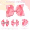 imageOaoleer Hair Bows 30 Colors 4 Inch Grosgrain Ribbon Bows Alligator Clips Hair Barrettes Hair Accessories for Girls Toddler Infants Kids Teens Children3 Inch Pack of 30