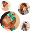 imageOaoleer Hair Bows 30 Colors 4 Inch Grosgrain Ribbon Bows Alligator Clips Hair Barrettes Hair Accessories for Girls Toddler Infants Kids Teens Children4 Inch Pack of 30