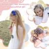 imageOaoleer Hair Bows 30 Colors 4 Inch Grosgrain Ribbon Bows Alligator Clips Hair Barrettes Hair Accessories for Girls Toddler Infants Kids Teens Children3 Inch Pack of 30