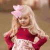 imageOaoleer Hair Bows 30 Colors 4 Inch Grosgrain Ribbon Bows Alligator Clips Hair Barrettes Hair Accessories for Girls Toddler Infants Kids Teens Children6 InchDoubledeck