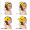 imageOaoleer Hair Bows 30 Colors 4 Inch Grosgrain Ribbon Bows Alligator Clips Hair Barrettes Hair Accessories for Girls Toddler Infants Kids Teens Children4 Inch Pack of 30