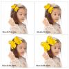 imageOaoleer Hair Bows 30 Colors 4 Inch Grosgrain Ribbon Bows Alligator Clips Hair Barrettes Hair Accessories for Girls Toddler Infants Kids Teens Children8 Inch Pack of 30