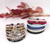 imageOAOLEER 12Pcs Plastic Headbands for Women with Teeth Comb Elastic Plain Hair Bands Headbands for Girls Accessories