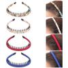 imageOAOLEER 12Pcs Plastic Headbands for Women with Teeth Comb Elastic Plain Hair Bands Headbands for Girls Accessories