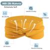 imageOAOLEER 14 Pack Wide Headbands for Women Elastic No Slip Knotted Hair Bands Yoga Hair Wrap
