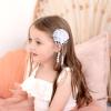 imageOAOLEER 6PCS Hair Bows for Girls Flower Hair Accessories for Girls Grosgrain Ribbon Bows With Alligator Clips Girl Hair Accessories for Kids Teen Back to School Round BowsBRound BowsB