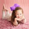 imageOaoleer 8PCS Hair Bows for Girls Navy Blue Grosgrain Ribbon Boutique Bow Alligator Clips Hair Accessories for Toddlers Little Girls Kids 8inch 6inch 45inch 3inch in Pair8PCS  Purple