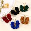 imageOaoleer Butterfly Hair Clips 10PCS Mini Satin Hair Bow Colorful Barrettes for Baby Girls Women Halloween Cosplaying Party Decor 2quotVelvet Butterfly