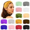 imageOAOLEER 14 Pack Wide Headbands for Women Elastic No Slip Knotted Hair Bands Yoga Hair Wrap