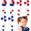 Flower Bows-4th of July