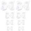 8PCS - White