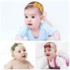 imageOAOLEER 10PCS Baby Bows Headbands Baby Girl Nylon Headbands Bow on Stretchy Hairbands for Newborn Infant Toddler Handmade Hair Accessories Hollow Embroidery