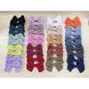 imageOaoleer 40Pcs 3Inch Hair Bows for Toddler Girls Velvet Neutral Pigtail Bows Alligator Clips Hair Barrettes Accessories for Baby Little Girls Kids
