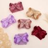 imageOAOLEER 24PCS Baby Girls Bows Headbands Nylon Hairbands Ribbon Bow Elastic Hair Accessories for Newborns Infants Toddlers and Kids