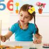 imageOAOLEER 6pcs Back to School Hair Bows Grosgrain Ribbon Yellow Pinwheel Bows for Girls Toddler Kids Kindergarten 1st 2nd 3rd 4th 5th GradePencil Pinwheel Bows Clips