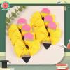 imageOAOLEER 6pcs Back to School Hair Bows Grosgrain Ribbon Yellow Pinwheel Bows for Girls Toddler Kids Kindergarten 1st 2nd 3rd 4th 5th GradePencil Pinwheel Bows Clips