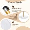 imageOAOLEER Bracelet Holder Display Gold Jewelry Holder with 20 Movable Hooks Bracelet Stand Organizer Jewelry Display Stand for Necklaces Bangles