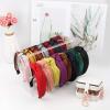 imageOAOLEER Headband Holder Scrunchie Holder Stand Clear Jewelry Organizer for Teen Girl Women Gifts The Perfect Headband Display Organizer