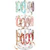 imageOAOLEER Jewelry Stand Holder OrganizerBracelet Holder Display Bracelet OrganizerNecklace Holder Gold Jewelry Stand Displays with Hanging Storage for Necklace Bracelet Earrings Rings
