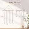 imageOAOLEER Scrunchie Holder Hanger Hair Tie Organizer Hair Accessories Organizer for Girls Women