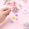 imageOAOLEER 6PCS Halloween Hair Bows for Girls Yellow Purple Flower Hair Accessories for Girls Grosgrain Ribbon Bows With Alligator Clips Girl for Kids Teen Flower BowsBack to SchoolFlower BowsA