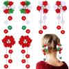Flower Bows-Christmas