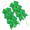 imageOaoleer 12pcs Glitter Cheer Bows for Cheerleading 7 Large Shiny Cheer Hair Bows Ponytail Holder for Cheerleader Girls Softball Sports BlueGreen