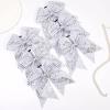 imageOaoleer 12pcs Glitter Cheer Bows for Cheerleading 7 Large Shiny Cheer Hair Bows Ponytail Holder for Cheerleader Girls Softball Sports BlueSilver