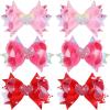 Valentine's Hair Bows - 5