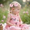 image:imageOaoleer Butterfly Hair Clips 10PCS Mini Satin Hair Bow Colorful Barrettes for Baby Girls Women Halloween Cosplaying Party Decor 2Tulle Butterfly wiith Tail