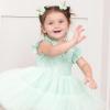 image:imageOaoleer Butterfly Hair Clips 10PCS Mini Satin Hair Bow Colorful Barrettes for Baby Girls Women Halloween Cosplaying Party Decor 2Tulle Butterfly16PCS