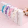 image:imageOAOLEER 4PCS Headband for Girls Flower Headbands Floral Hair Bands Non Slip Hoops Accessories for Girls Toddlers Kids Teens ChildrenButterfly Headbands 1 Count Pack of 4Flower Headbands