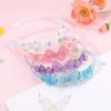 image:imageOAOLEER 4PCS Headband for Girls Flower Headbands Floral Hair Bands Non Slip Hoops Accessories for Girls Toddlers Kids Teens ChildrenButterfly Headbands 1 Count Pack of 4Butterfly Headbands