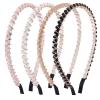 image:imageOAOLEER 4 PCS Rhinestone Headbands for GirlsGlitter Crystal Headbands Thin Sparkly Hairbands Fashion Beaded Hair Hoops for Girls Hair Accessories Birthday Wedding
