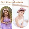image:imageOAOLEER Glitter Headband for Girls Flower Girl Headpiece Gold Sparkly Sequin Hair Bow Headband for Girls Toddler Kid Bow Head Band