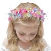 image:imageOAOLEER Glitter Headband for Girls Flower Girl Headpiece Gold Sparkly Sequin Hair Bow Headband for Girls Toddler Kid Bow Head Band