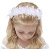 image:imageOAOLEER Glitter Headband for Girls Flower Girl Headpiece Red Sparkly Sequin Hair Bow Headband for Girls Toddler Kid Bow Head Band