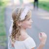 image:imageOAOLEER Glitter Headband for Girls Flower Girl Headpiece Sparkly Sequin Hair Bow Headband for Girls Toddler Kid Bow Head Band