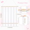 image:imageOAOLEER Hair Bow Holder Organizer for Girls Hair BowsHair Accessories Headband Organizer Bow Storage Hanger for Baby Girls Wall Hanging Decor for Toddler Girls White BWhite B