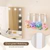 image:imageOaoleer Scrunchies Holder Hanger Hair Tie Organizer Hair Accessories Hair Bow Clips Organizer for Girls Women PinkBeige