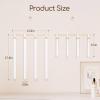 image:imageOaoleer Scrunchies Holder Hanger Hair Tie Organizer Hair Accessories Hair Bow Clips Organizer for Girls Women PinkBeige